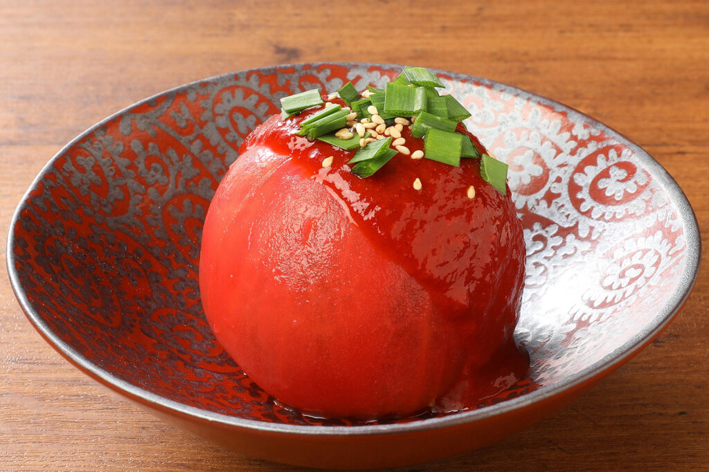 桃太郎トマトのキムチ 600円