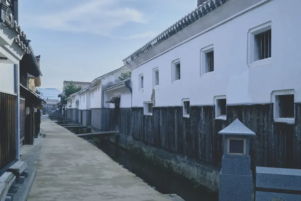 倉吉市の町並み