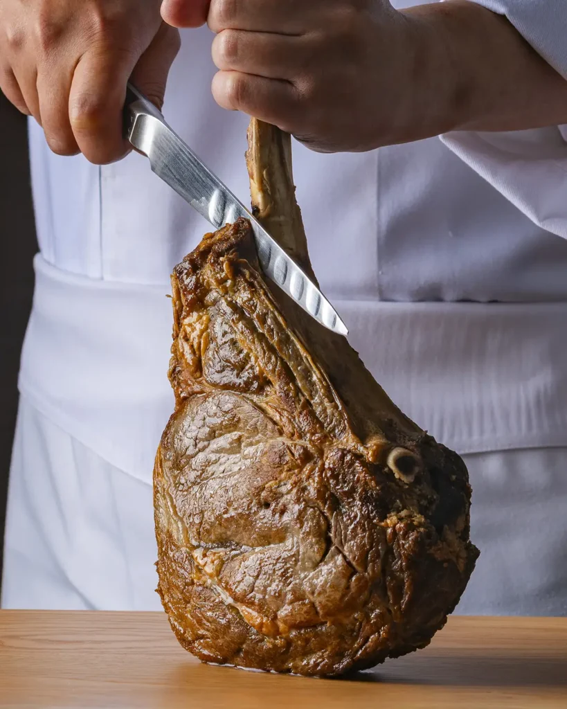 15周年記念特別メニュー「トマホークのロースト」