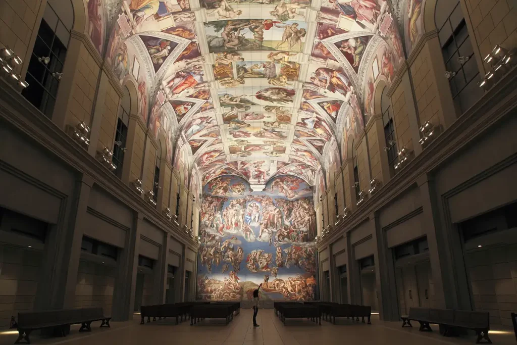 「アオアヲ ナルト リゾート」から路線バスで約4分「大塚国際美術館」徳島県鳴門市