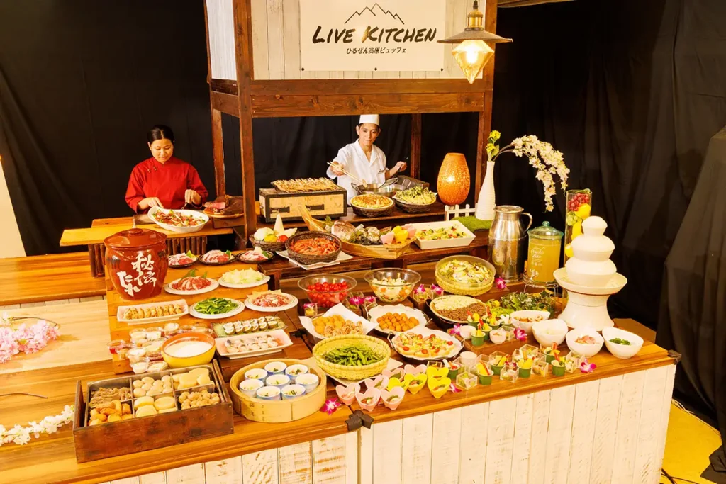 春のひるぜん高原ビュッフェ