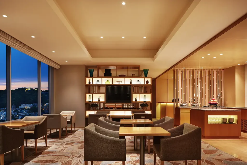 専用ラウンジ「シェラトンクラブ」