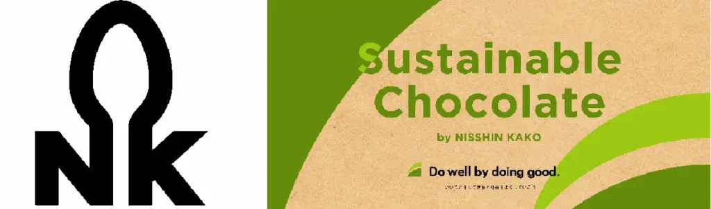 本商品は日新化工株式会社様が販売しているホワイトチョコを使用しています。