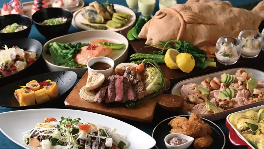 和洋ディナーブッフェ（イメージ）