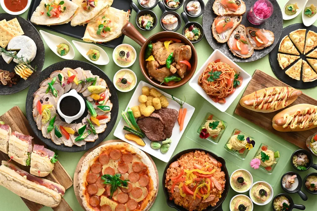 「世界の味わいビュッフェ」イメージ