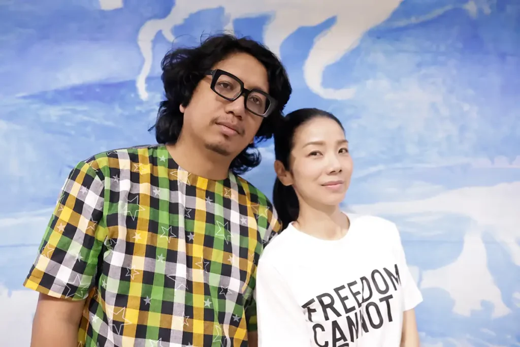 今津景氏とバグース・パンデガ氏