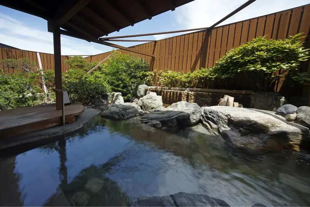 露天風呂（姉妹館・湯喜望白扇）