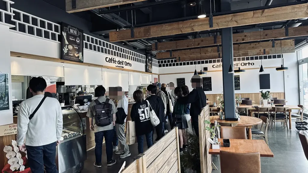 カフェの店内