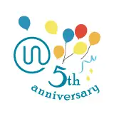 5周年記念ロゴ