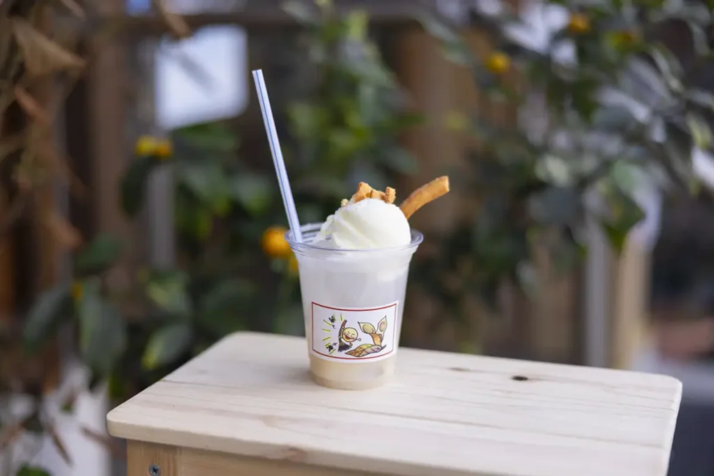 甘酒テンペクリームソーダ
