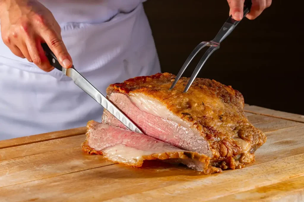 特別メニュー「和牛もも肉のローストビーフ」