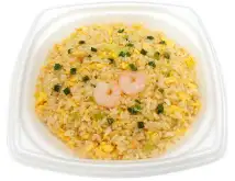 ねぎ油香るレタスと海老の炒飯