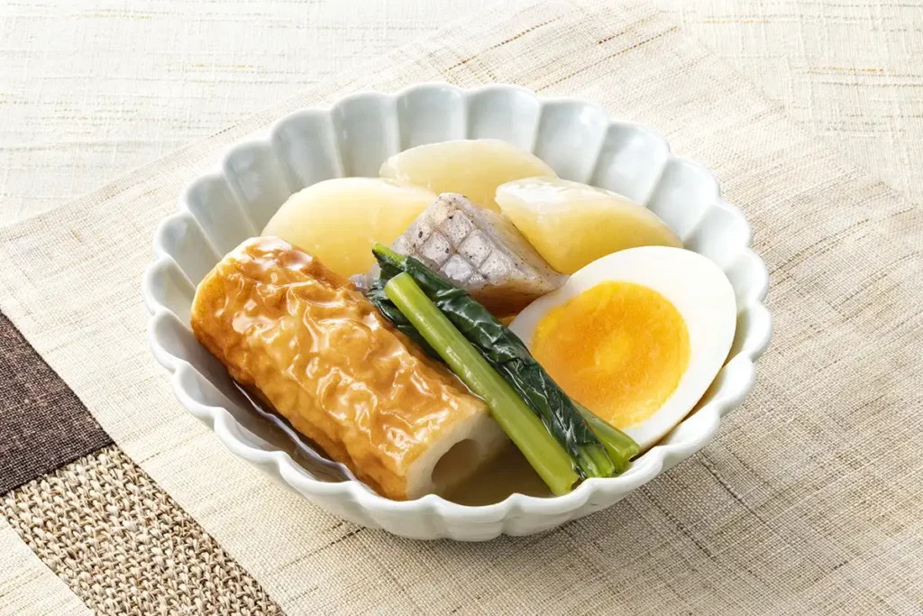 冷たいまま食べる松江おでん
