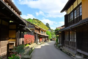 岩見銀山　大森の町並み