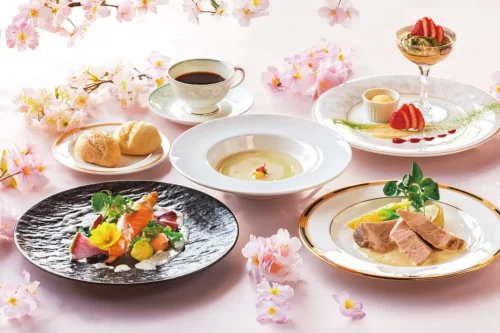 桜ランチコース