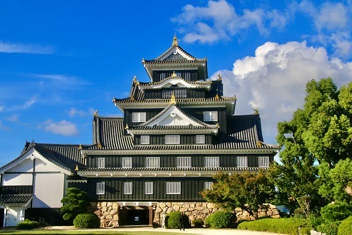 岡山城