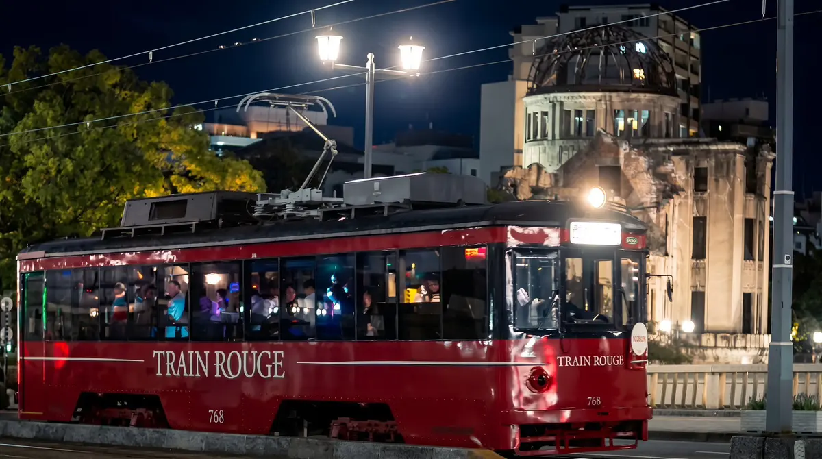 KESHIKI Scenic Beats on Rails - Experience Hiroshima with TRAIN ROUGE
