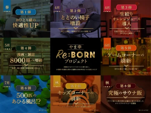やま幸「Re-Born 2026」始動