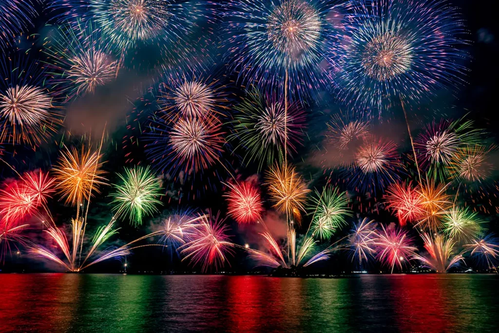 松江水郷祭湖上花火大会