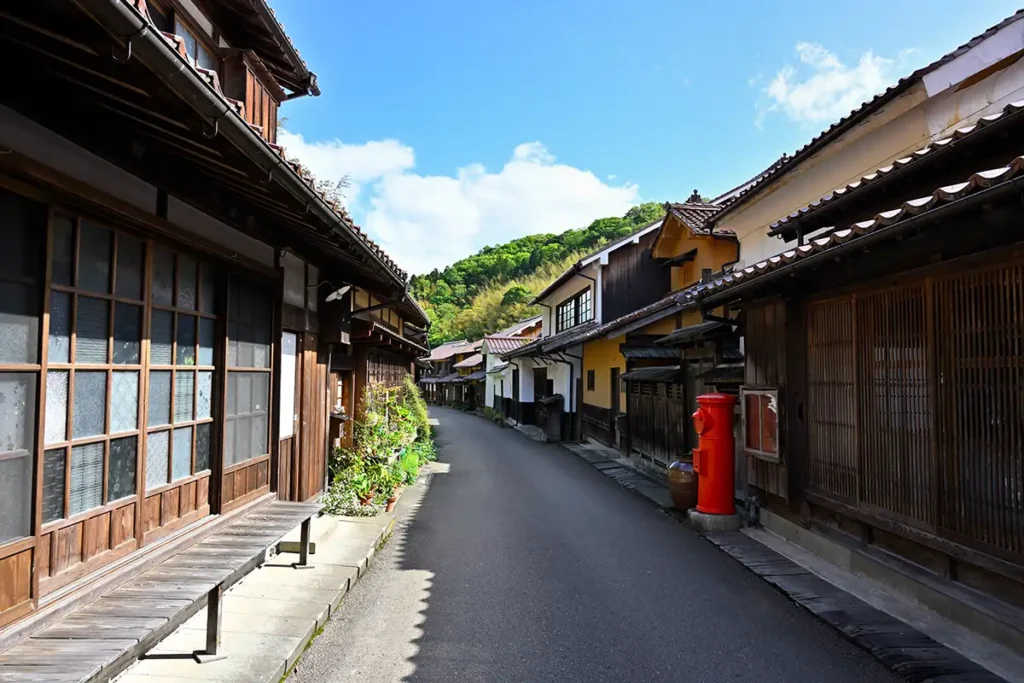 大森の町並み