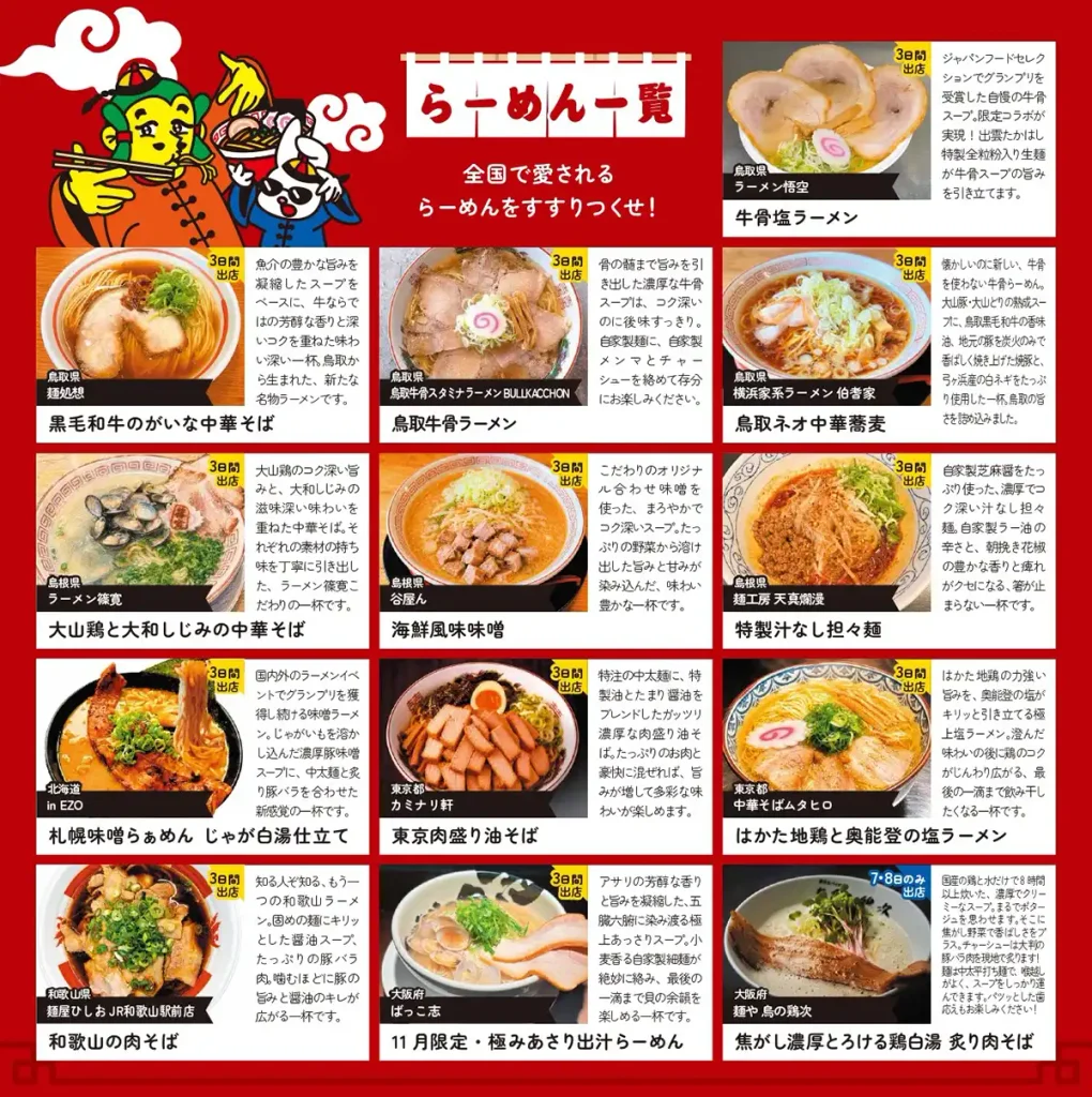 ラーメン一覧