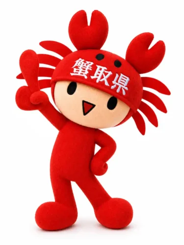 ぬい活応援キャラクター「ぬいカニ」